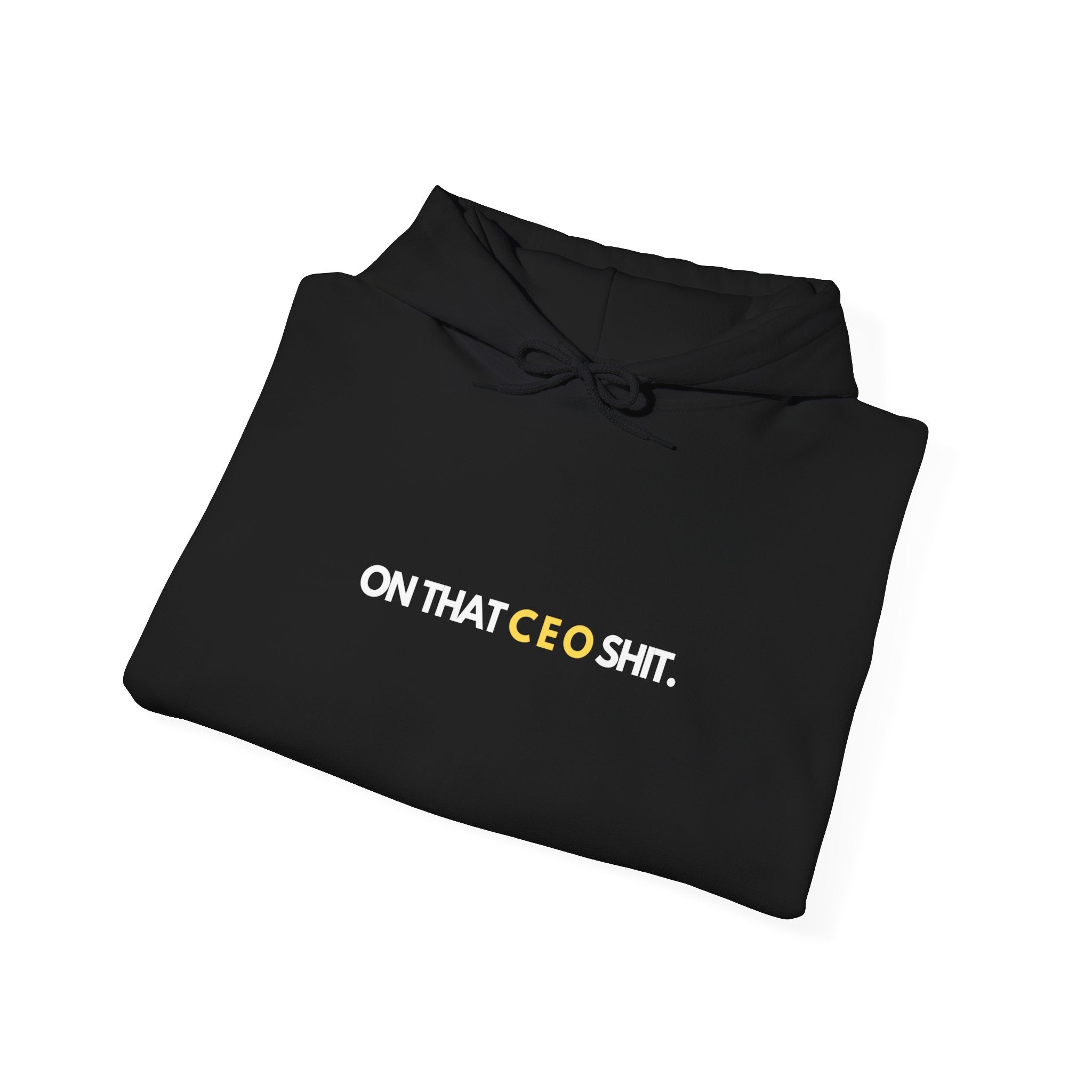 CEO Hustle Hoodie - Unisex Heavy Blend Sweatshirt, Motivational Gift for Entrepreneurs, Casual Wear, Business Hoodie, Unique Streetwear