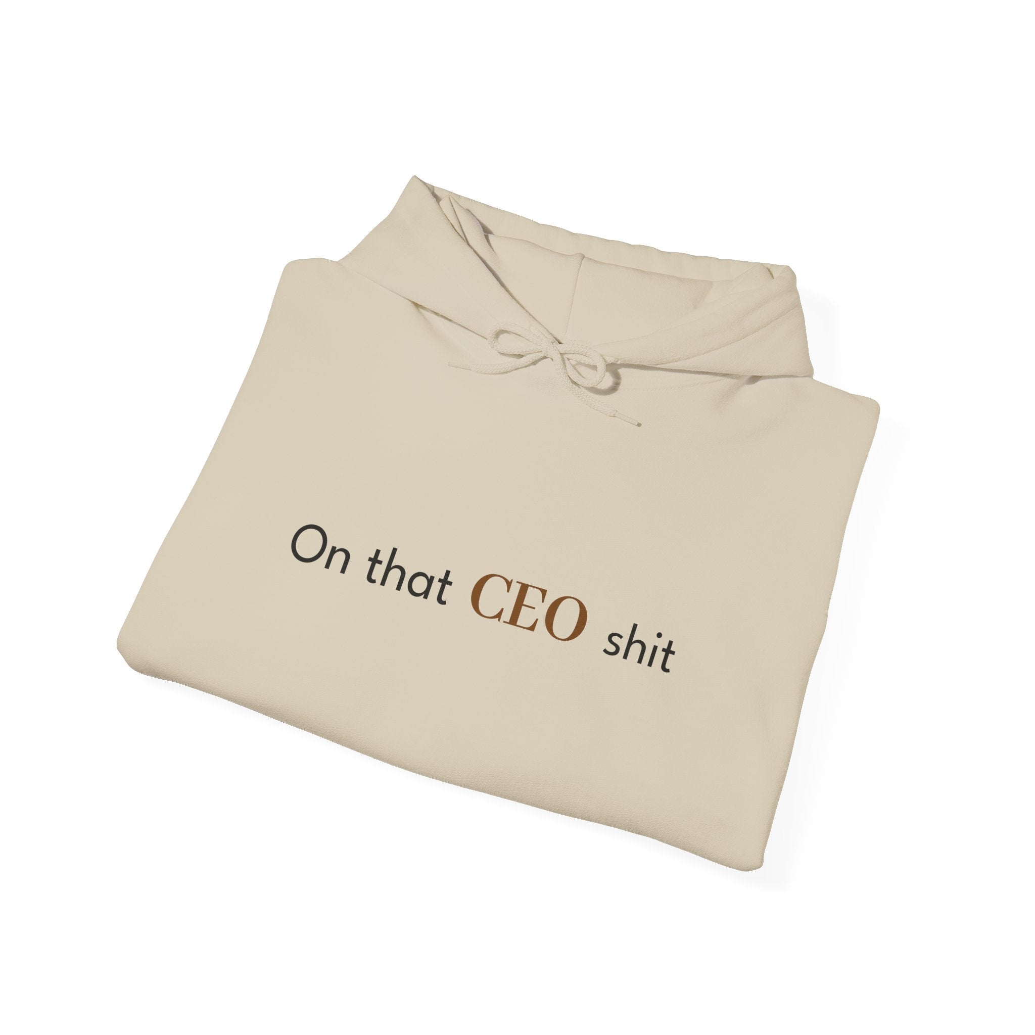 CEO Hustle Hoodie - Unisex Heavy Blend Sweatshirt, Motivational Gift for Entrepreneurs, Casual Wear, Business Hoodie, Unique Streetwear