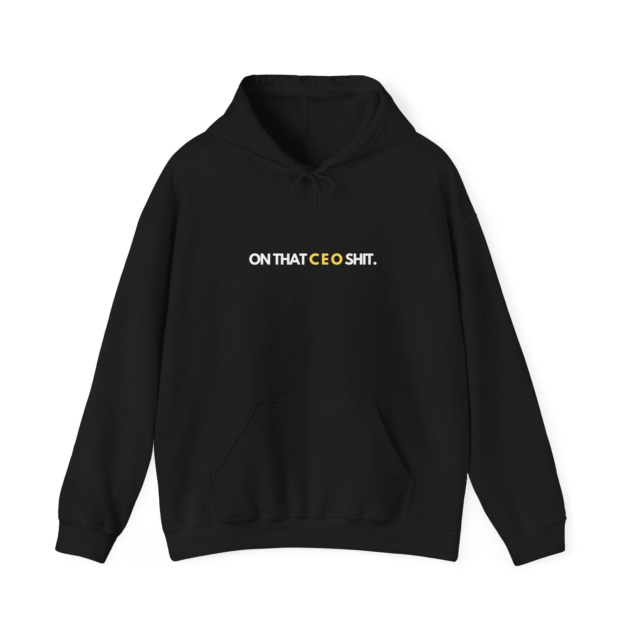 CEO Hustle Hoodie - Unisex Heavy Blend Sweatshirt, Motivational Gift for Entrepreneurs, Casual Wear, Business Hoodie, Unique Streetwear